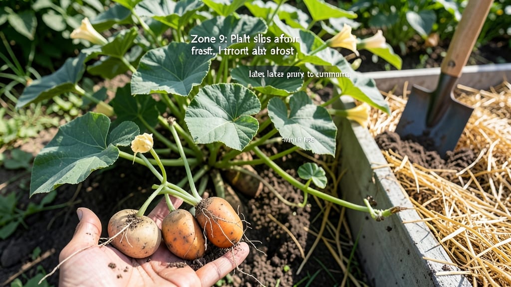 When to Plant Sweet Potatoes in Zone 9: Soil Temp Tricks for Zero Frost Risk Growth