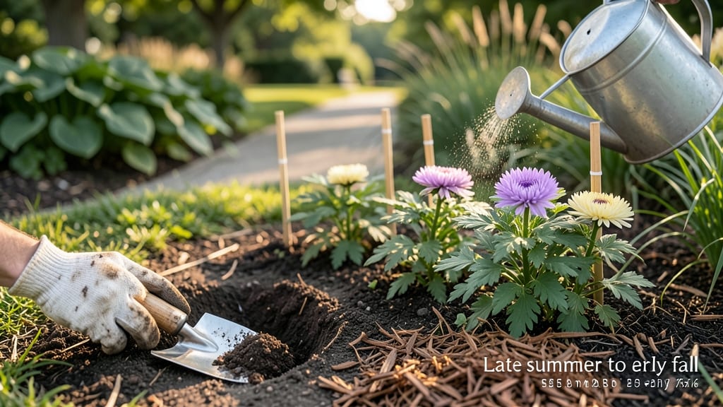 When Should You Plant Mums in the Ground: Zone-Specific Months for Bold Fall Color