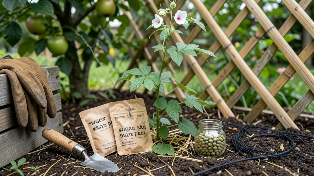 When to Plant Sugar Snap Peas in Zone 8: Exact Weeks for Zero-Frost Success