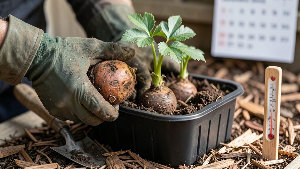 When to Plant Dahlias in Georgia: Exact Weeks Before Last Frost for Stronger Stems